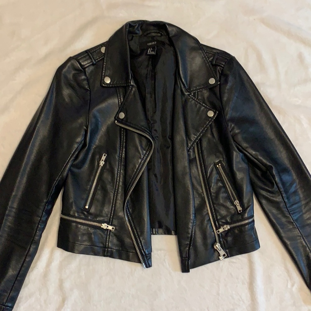 Forever 21 Black Leather Jacket